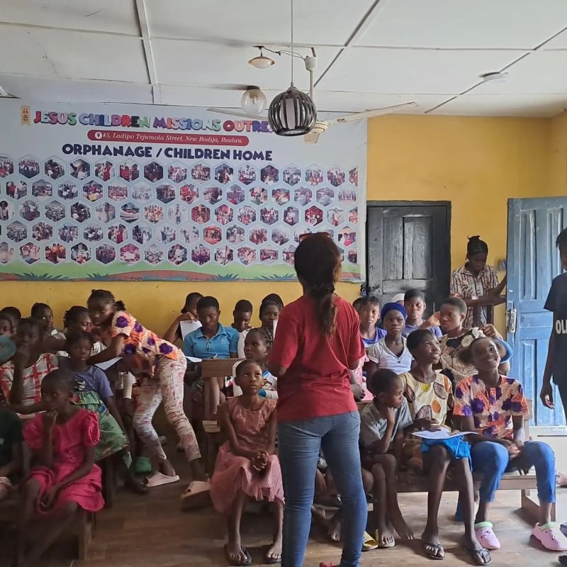 A session from the joint AIA International Foundation and OVIWCE menstrual-hygiene workshop. Photograph shared by AIA on LinkedIn in November 2023.